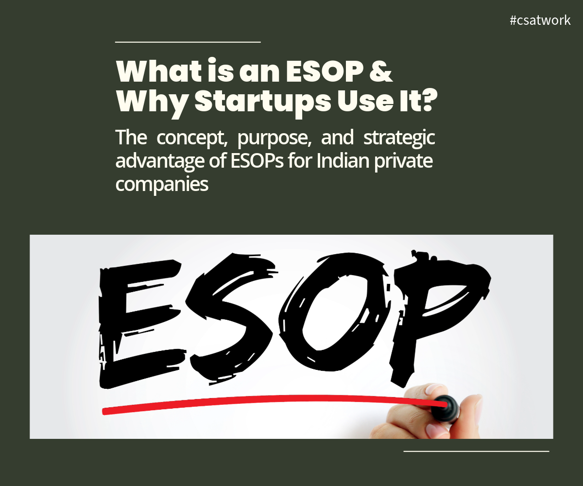 What is an ESOP and Why Startups Use It?