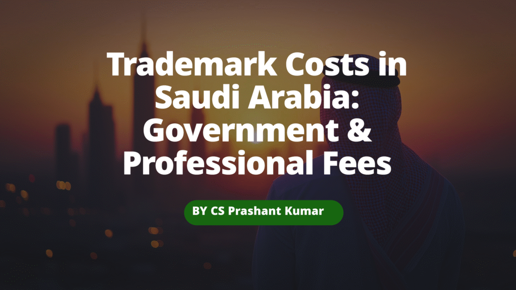 Saudi Arabia Trademark Registration Fees...