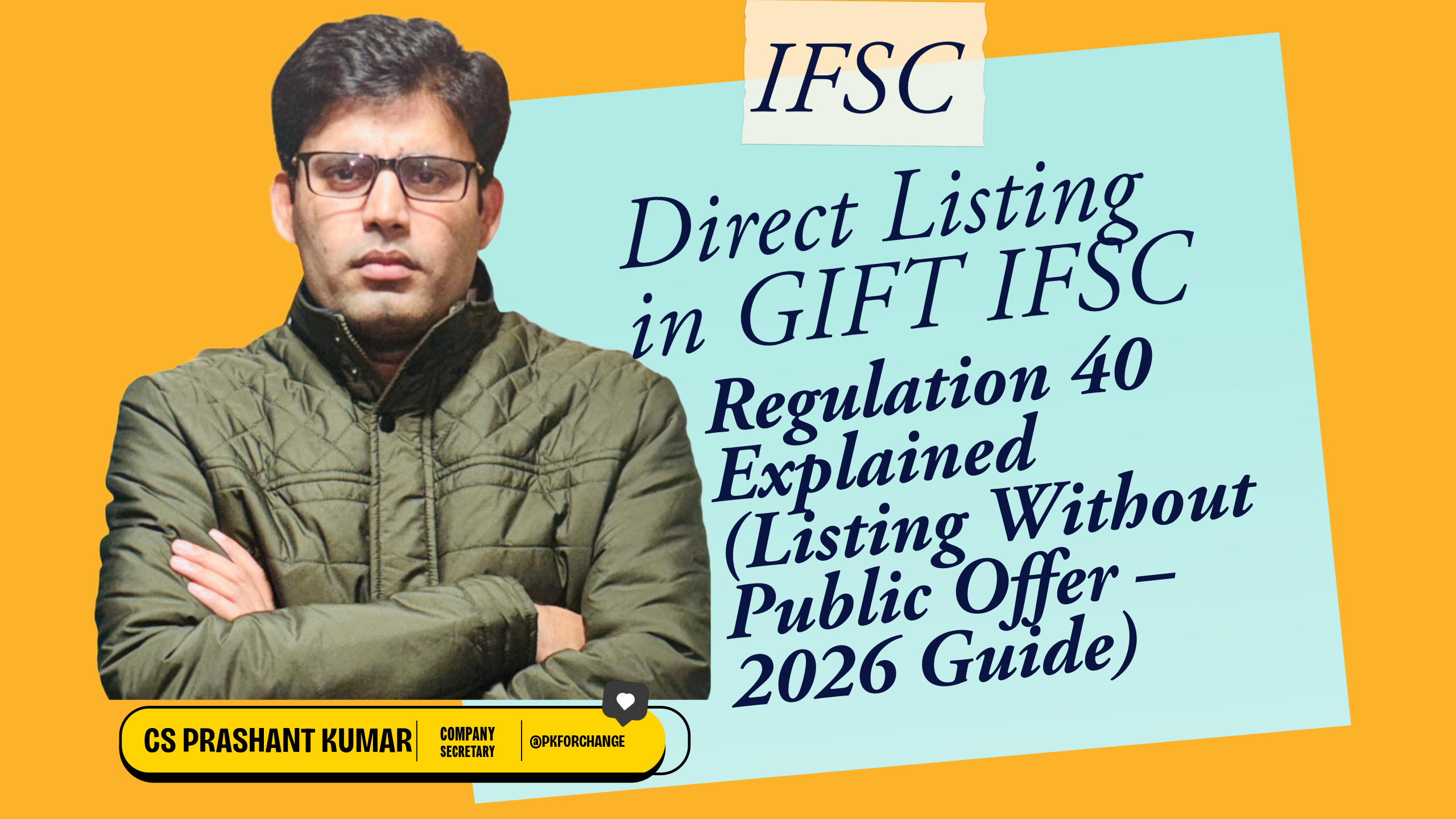 Direct listing in GIFT IFSC under Regulation 40 explained with key features, eligibility, and 2026 framework insights