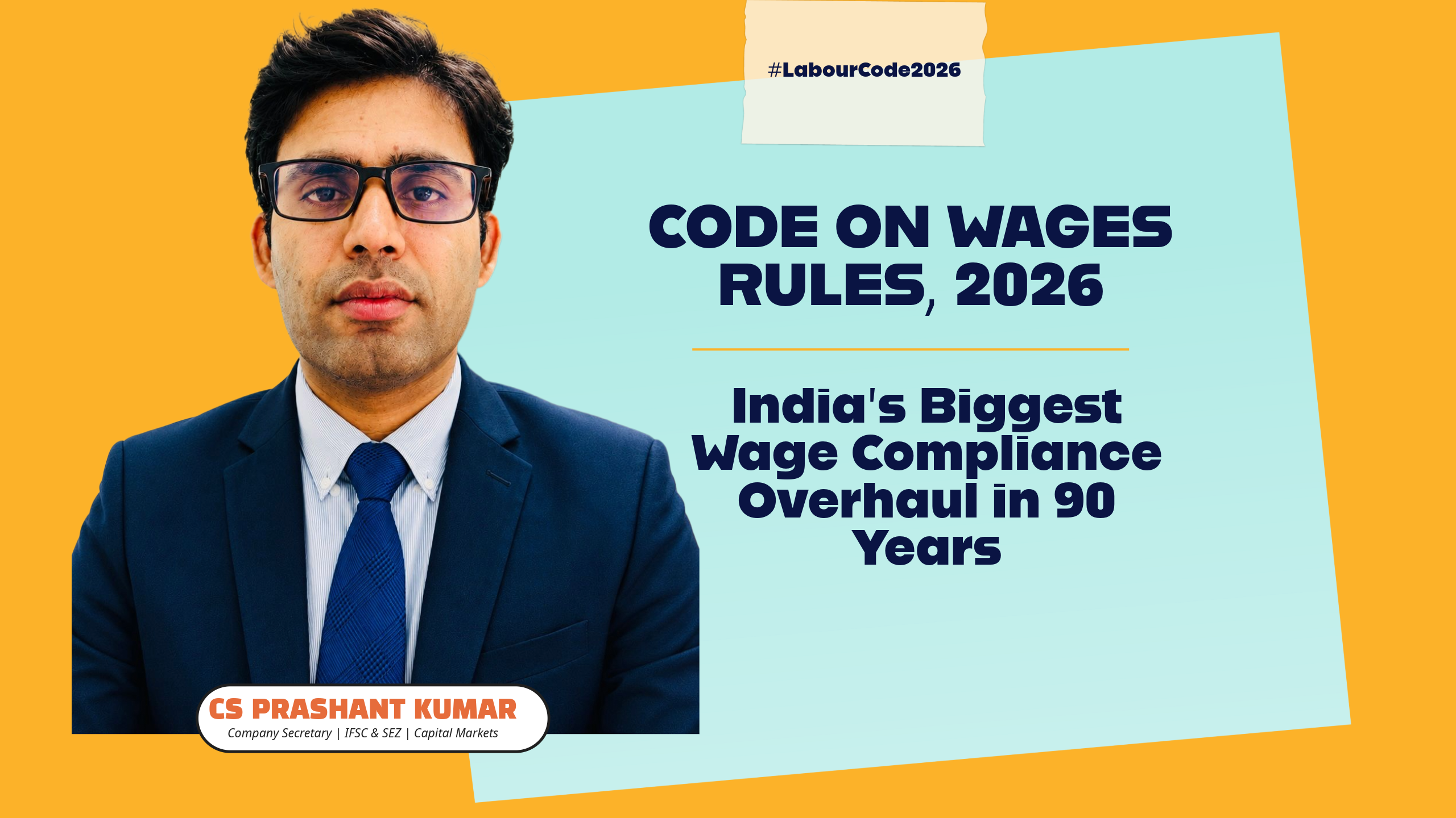 The Code on Wages (Central) Rules, 2026: A Complete Guide for Employers, HR Heads & Founders