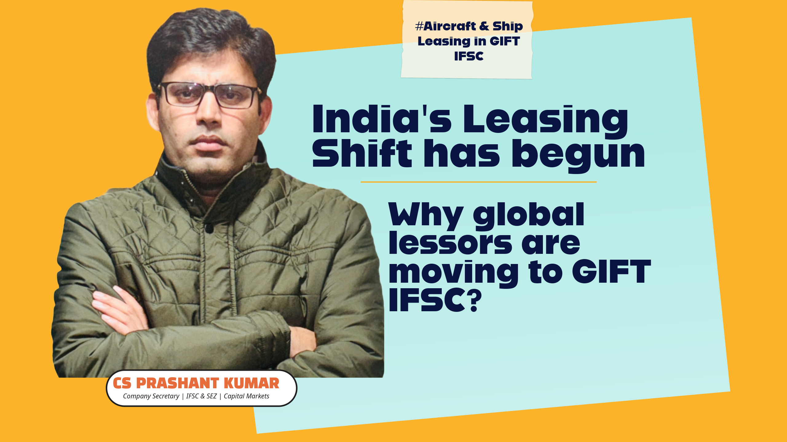 Why Aircraft and Ship Leasing Companies Are Moving to GIFT City — And What It Means for India’s Financial Future