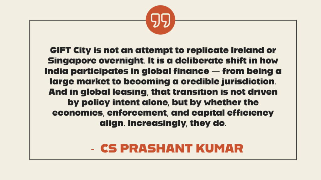 GIFT City redefining India role in global finance and leasing ecosystem