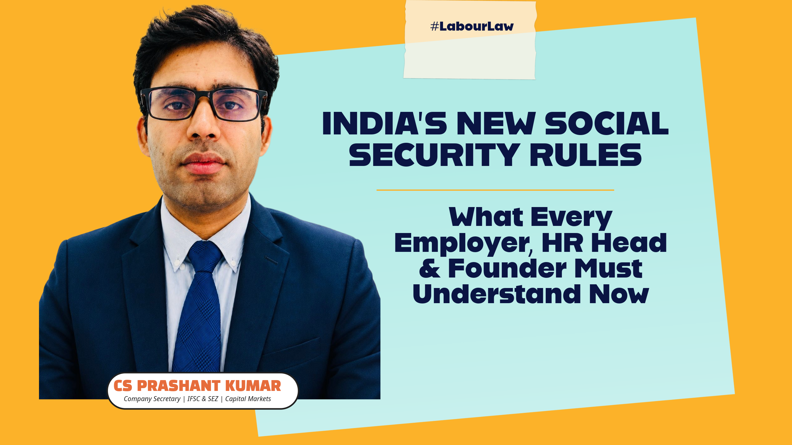 The Social Security (Central) Rules, 2026: A Complete Guide for Employers, HR Heads & Founders