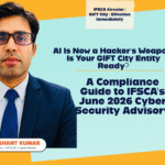 IFSCA June 2026 advisory compliance guide for GIFT City regulated entities on Frontier AI cyber security risks — what Compliance Officers must do