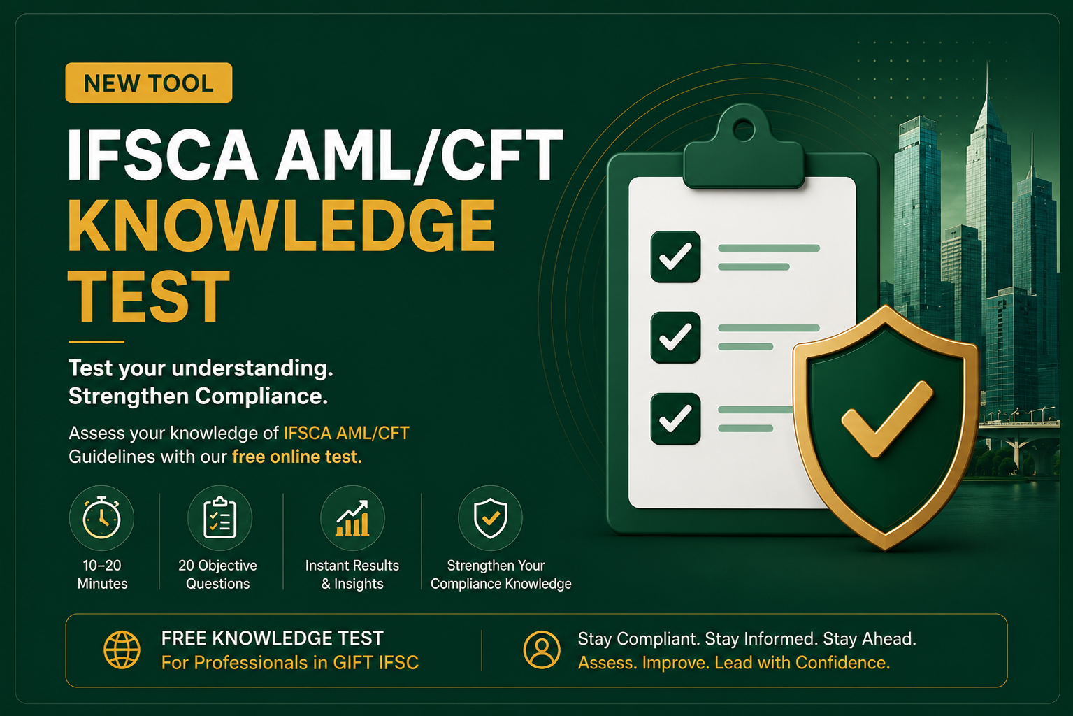 Take the Free IFSCA AML/CFT Knowledge Test – Assess Your Compliance Readiness