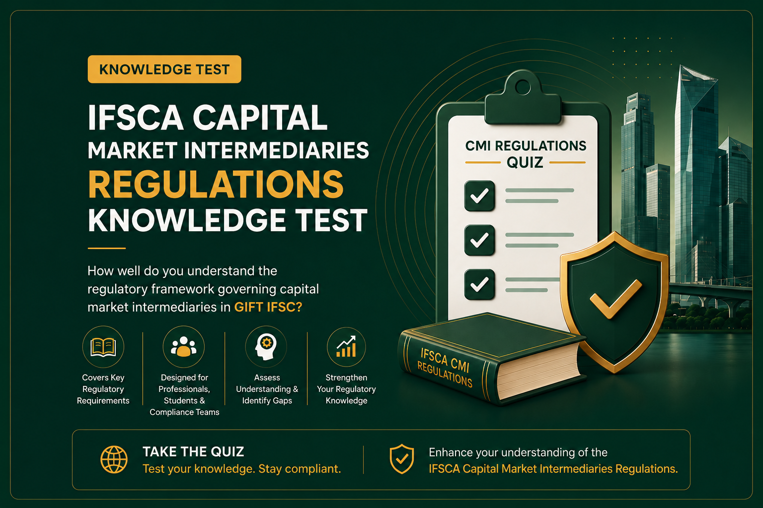 IFSCA Capital Market Intermediaries Regulations Knowledge Test