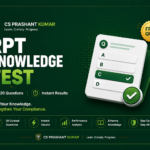 RPT Knowledge Test by CS Prashant Kumar featuring 20 questions, instant results and performance analysis.