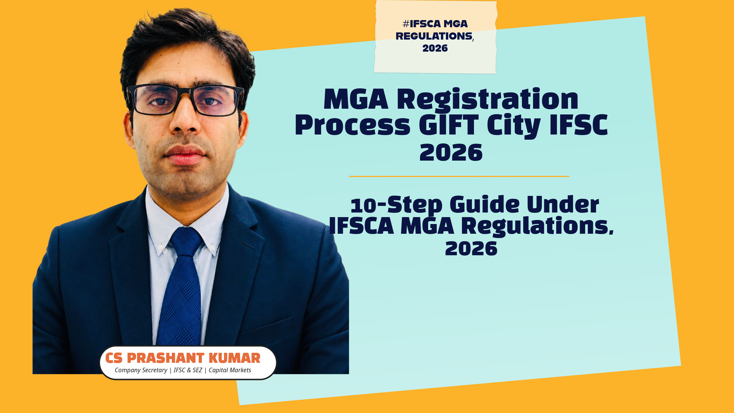 How to Register a Managing General Agent (MGA) in GIFT City IFSC: The Complete Step-by-Step Process (2026)